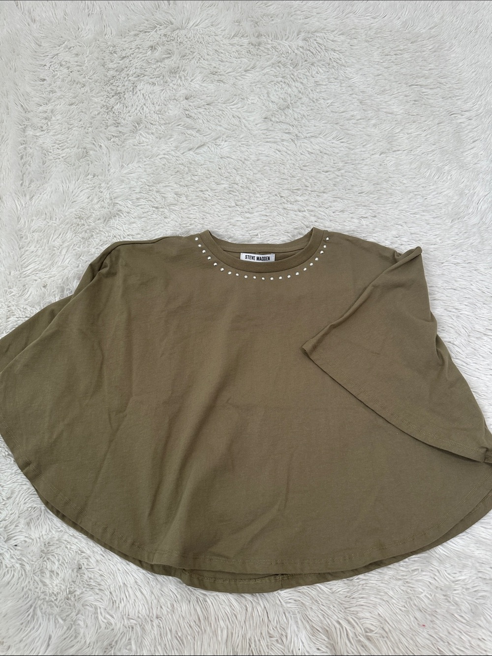 🍏 NWT Steve Madden Cape Style T-Shirt